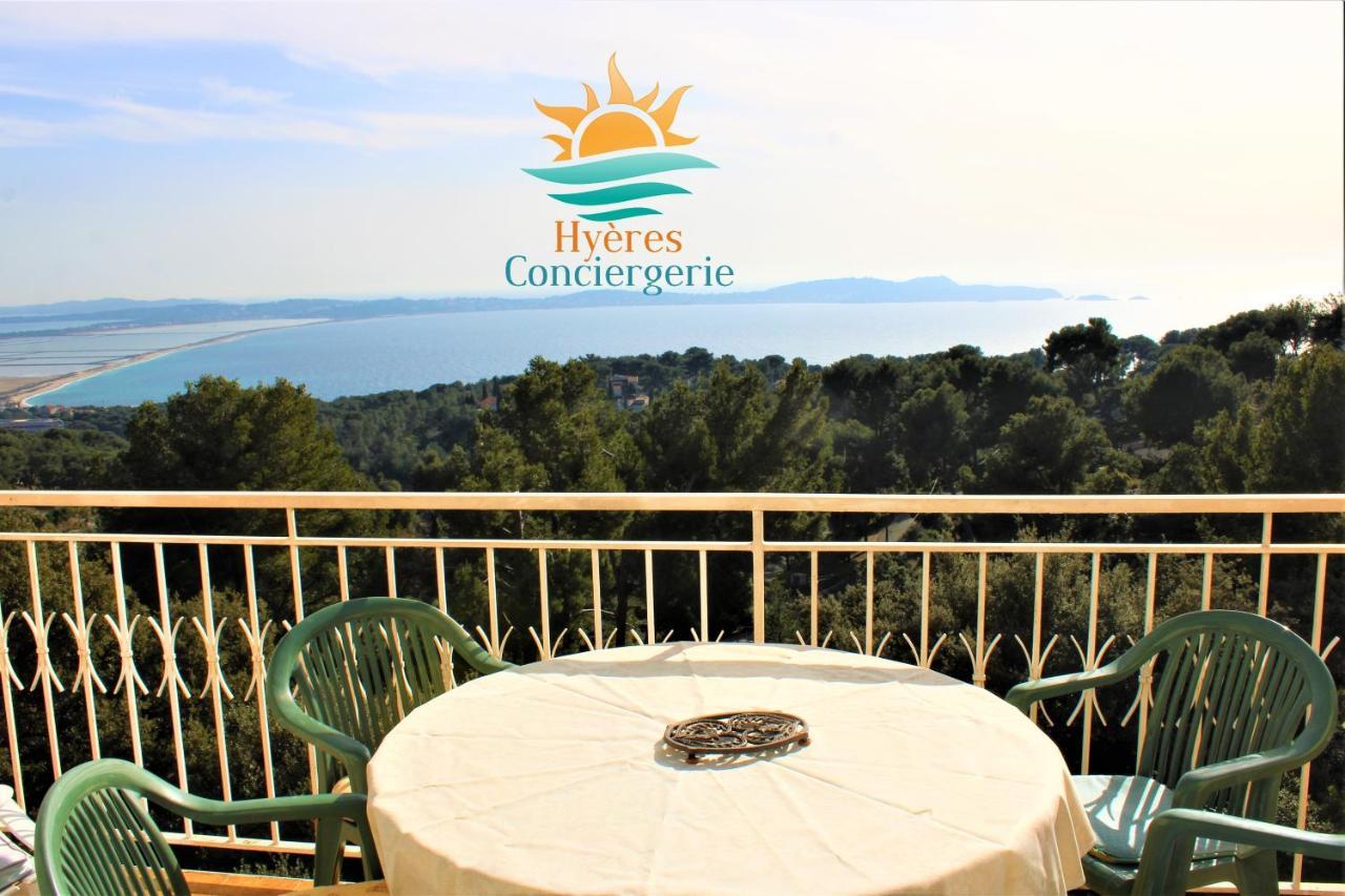 T3 Standing-Splendide Vue Mer - Piscine Parking By Hc Apartment อิแยร์ ภายนอก รูปภาพ
